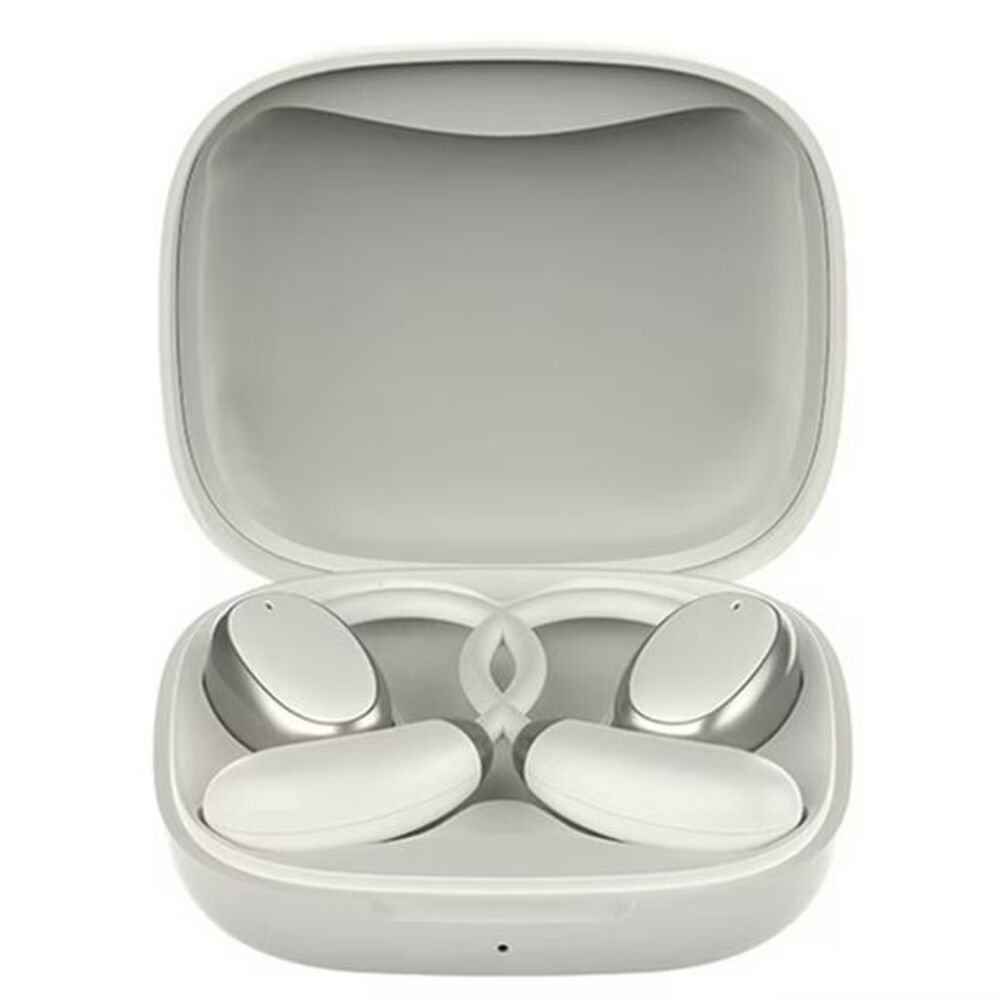 V18 Language Translator Earbuds 150 Languages AI Bluetooth White